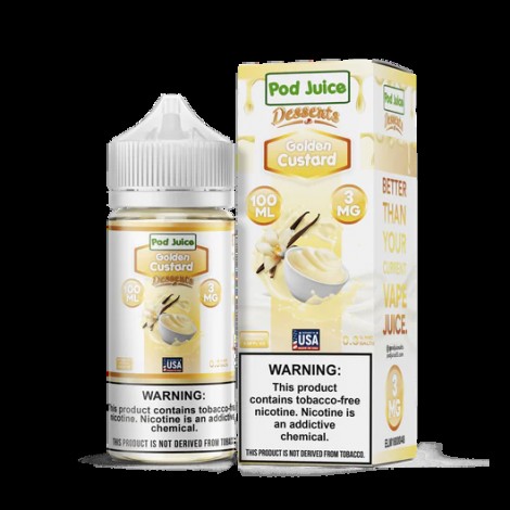 Pod Juice Golden Custard