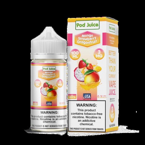 Pod Juice Mango Strawberry Dragonfruit