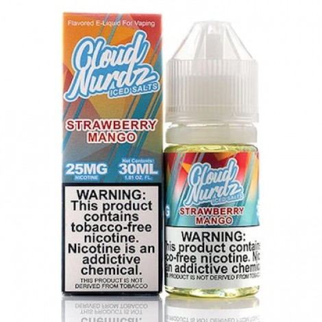 Cloud Nurdz Salts Strawberry Mango ICED