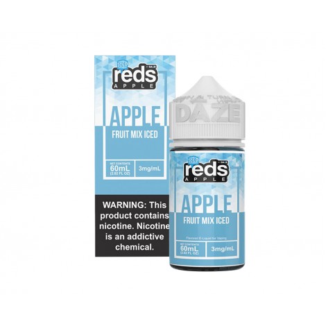 Reds E-Juice Apple Fruit Mix Iced