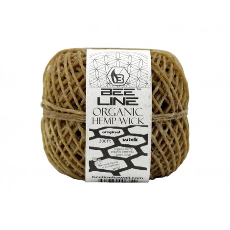 Bee Line, Organic Hemp Wick, Original