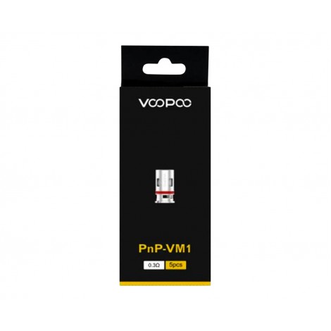 VooPoo PNP-VM1 Mesh 0.3 Replacement Coil 5 Pack