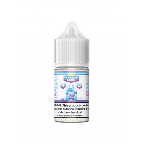 Pod Juice Salts Blue Razz Slushy