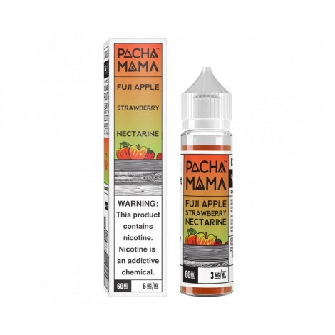 Pacha Mama Ejuice Fuji Apple Strawberry Nectarine