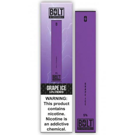 Bolt Disposable Pod System Grape Ice