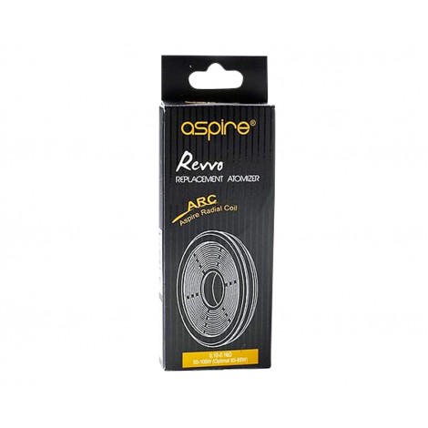 Aspire Revvo, Radial Replacement Coils, 0.16, 3 Pack