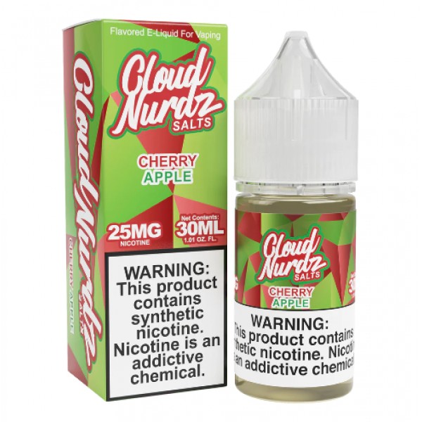 Cloud Nurdz Salts Cherry Apple