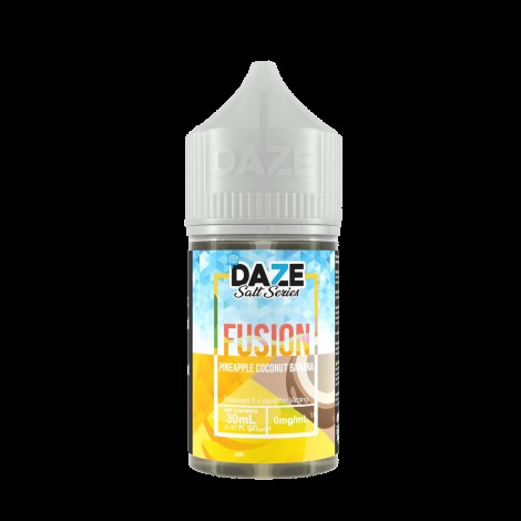 7 Daze Salt Fusion Series Pineapple Coconut Banana Iced