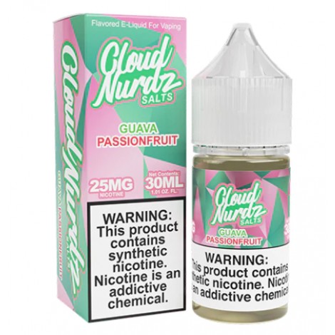 Cloud Nurdz Salts Guava Passionfruit