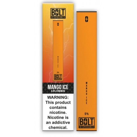 Bolt Disposable Pod System Mango Ice