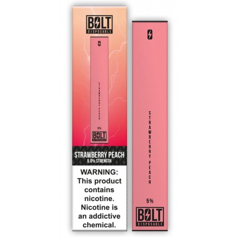 Bolt Disposable Pod System Strawberry Peach