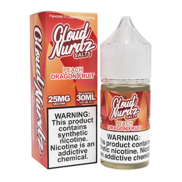 Cloud Nurdz Salts Peach Dragonfruit