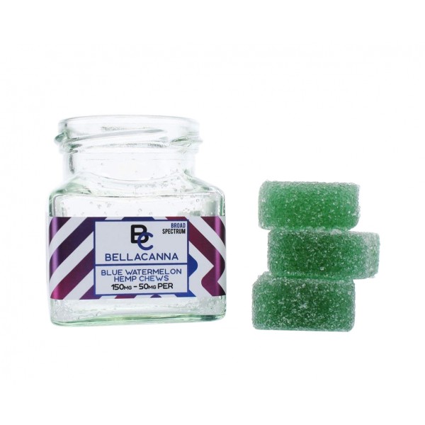 Bellacanna, Blue Watermelon Hemp Chews, ...