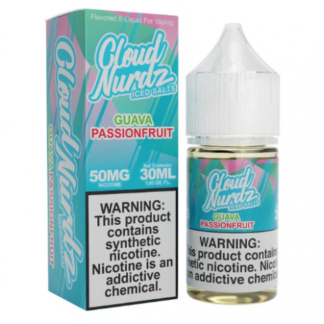 Cloud Nurdz Salts Guava Passionfruit ICED