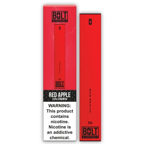 Bolt Disposable Pod System Red Apple