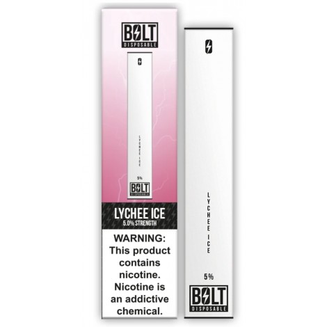 Bolt Disposable Pod System Lychee Ice