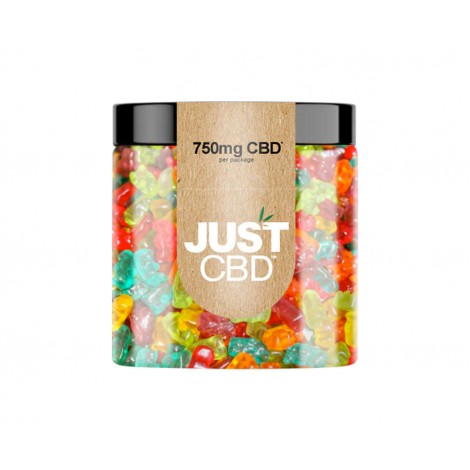 Just CBD, Gummies Bears, 750mg