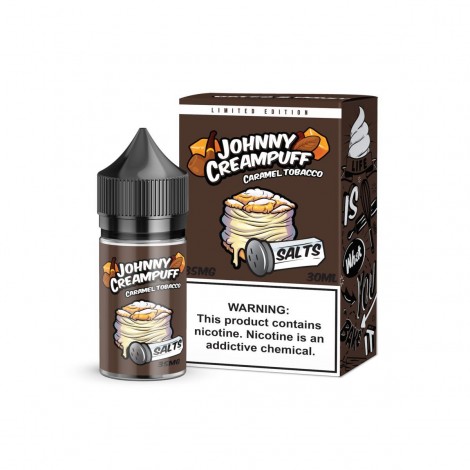 Johnny Creampuff Salts, Caramel Tobacco