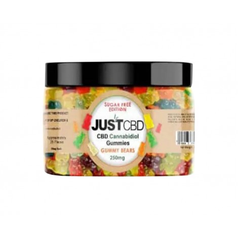 Just CBD, Gummies Sugar Free Bears, 250mg