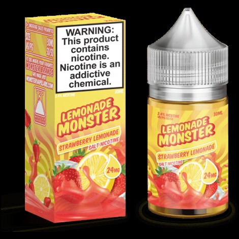 Lemonade Monster Salts Strawberry Lemonade