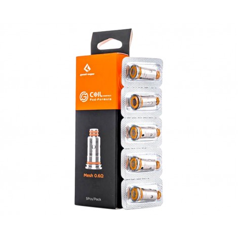 GeekVape Aegis Pod Replacement Coil 5pk, 0.6