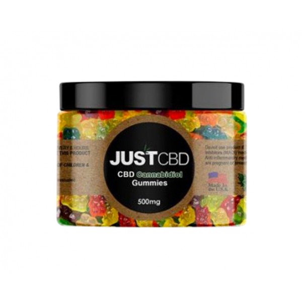 Just CBD, Gummies Bears, 500mg