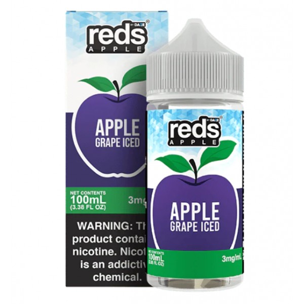 Reds E-juice 100mL Grape Iced