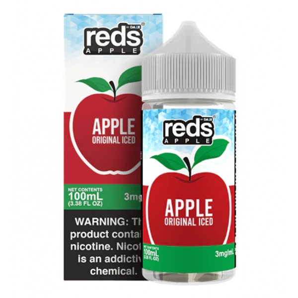 Reds E-juice 100mL Apple Iced