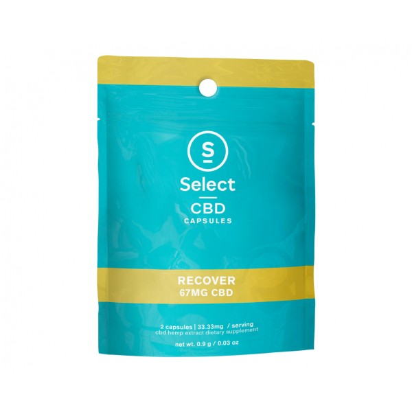 Select CBD 2-Pack Capsules, Recover, ...