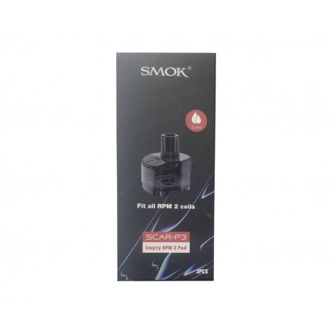 SMOK Scar-P3 Replacement Pods for RPM 2 Coils, 3-pack