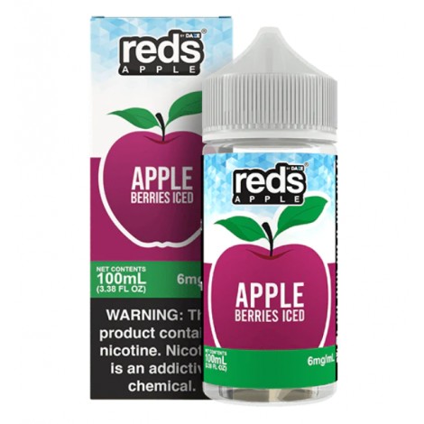 Reds E-juice 100mL Berries Iced