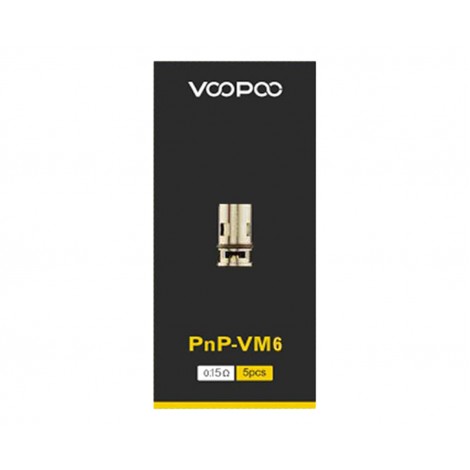 VooPoo, PNP-VM6 Mesh 0.15, 5-pack