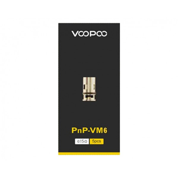 VooPoo, PNP-VM6 Mesh 0.15, 5-pack