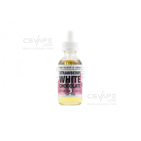 Top Class E-Juice Strawberry White Chocolate