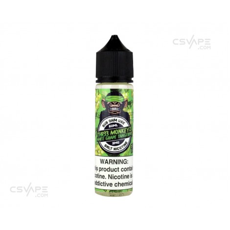 Thr33 Monkeyz sub ohm salts White Grape Tangerine